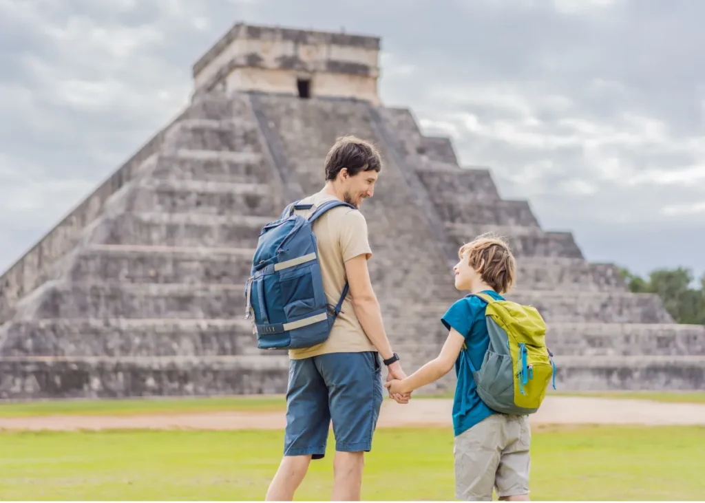 família em cancún