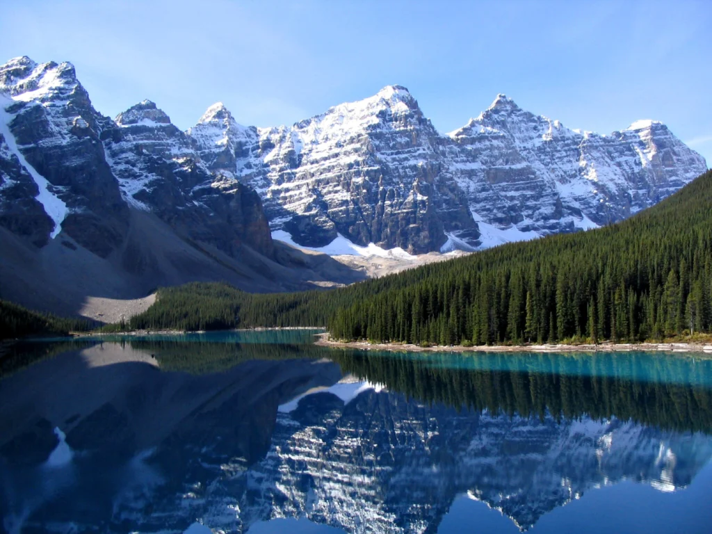 Valley of the Ten Peaks and Moraine Lake, Banff National Park, Canada