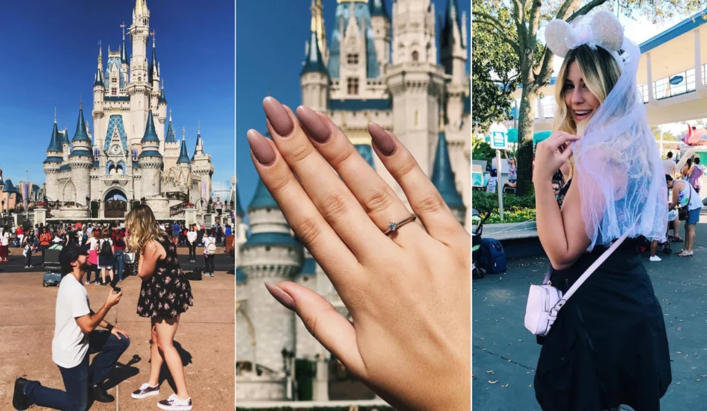 A influenciadora Niina Secrets foi pedida em casamento na Disney em 2016