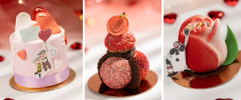 Doces especiais de Valentine's Day do Amorette’s Patisserie